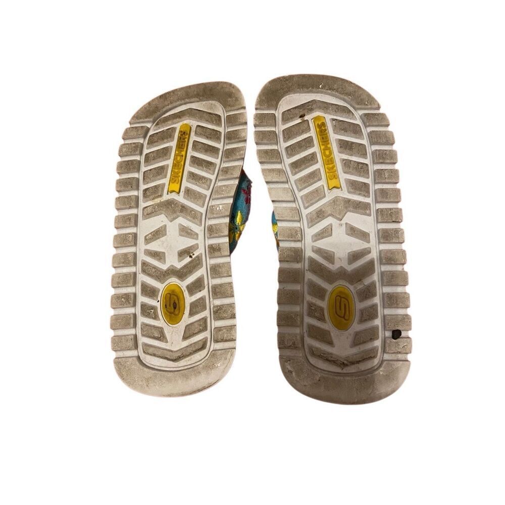 Vintage Sketchers Platform Comfort Flip Flops Sandals Beach Summer Travel - Picture 10 of 14